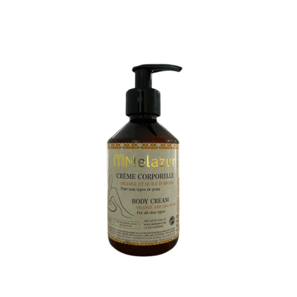 Crème corporelle fleur d'oranger et argan
