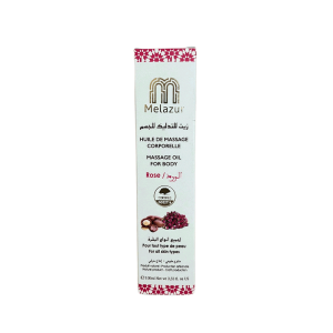 Huile de massage corporelle à la Rose - 100ml