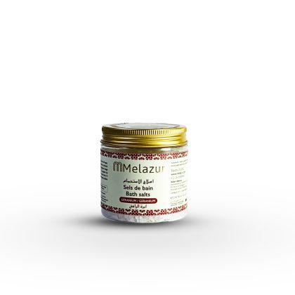 sels de bain geranium