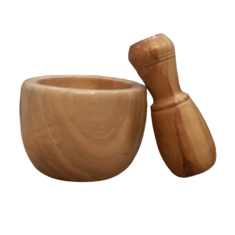 Mortier ‘Mehraz’ en bois d’olivier